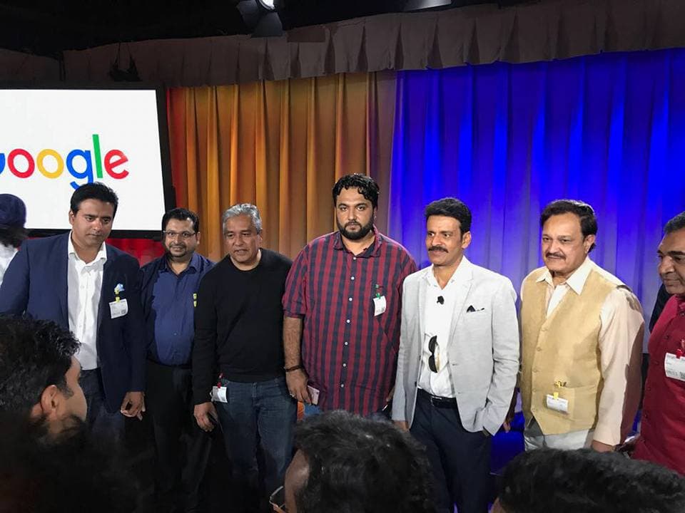 Keynote at Google HQ with Manoj Bajpayee